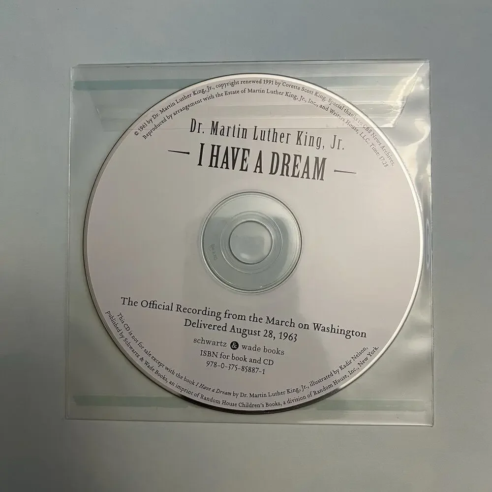 I Have a Dream by Dr Martin Luther King Jr Hardcover Book with Audio CD